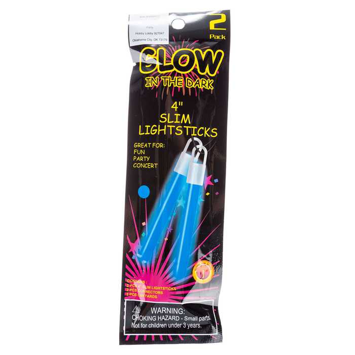 Slim Glow Sticks Hobby Lobby 1008929
